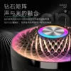 829 Bluetooth speaker, cool RGB ambient light, TF card, high appearance level, desktop small speaker, cross-border bestseller, high volume Specification image